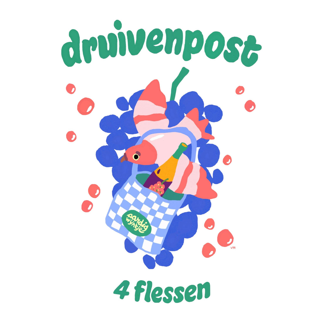 natuurwijnabonnement 4 flessen